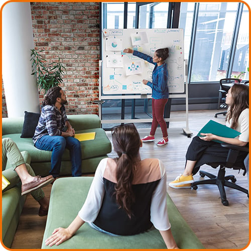 Nobo connected whiteboards